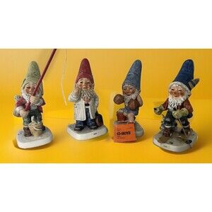 VINTAGE 1970s 4 Glee like Co-Boys Figurines Doc,Max,Toni& Co-Boy Very Rare!